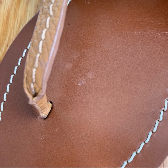 Tory Burch Gold Leather Gladiator Chandler Flat Sandal - Picture 7 of 14